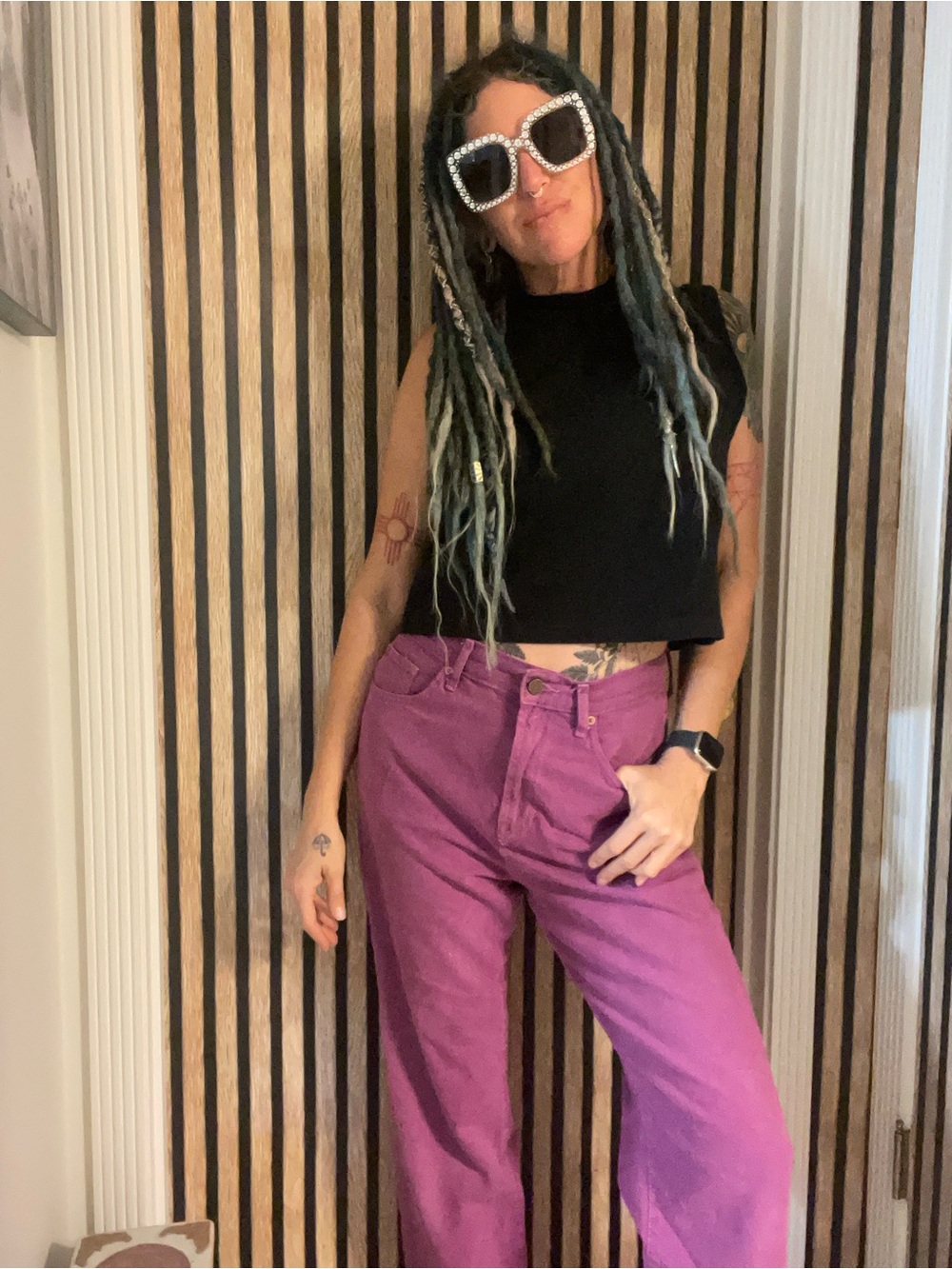 BDG Cowboy Magenta Women’s Jeans - Classic Straight Fit